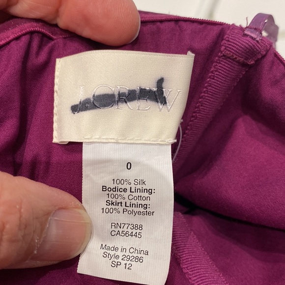 Jcrew strapless mini dress - Picture 3 of 6